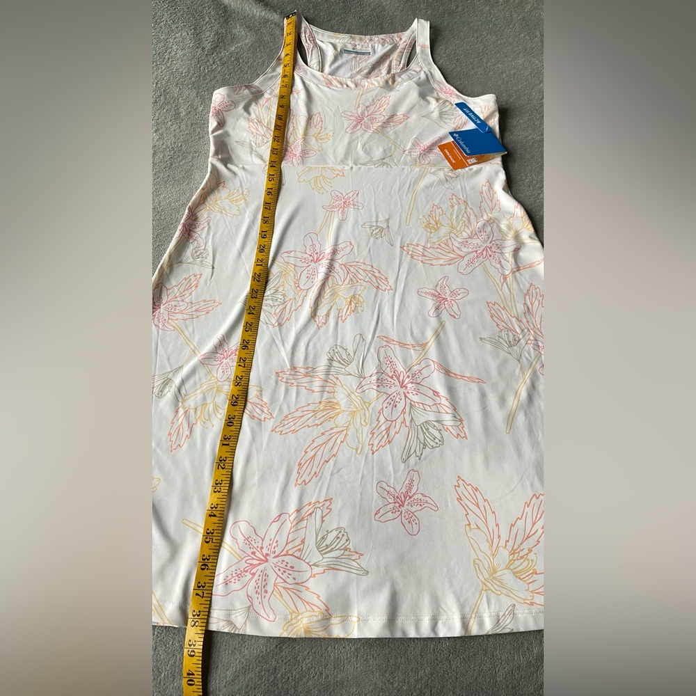 Columbia Women’s PFG Freezer III Dress Tiger Lily print New with Tags sz Large - Picture 10 of 14